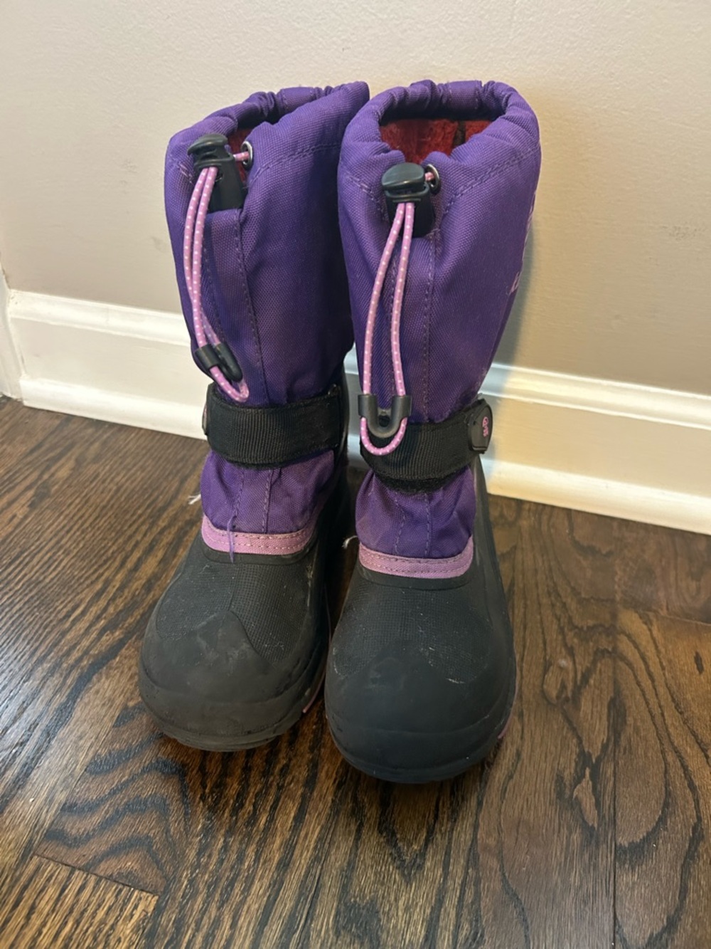 Kamik Kids Purple Snow Boots - 1